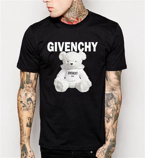 givenchy shirt bear shirt|givenchy t shirts for men.